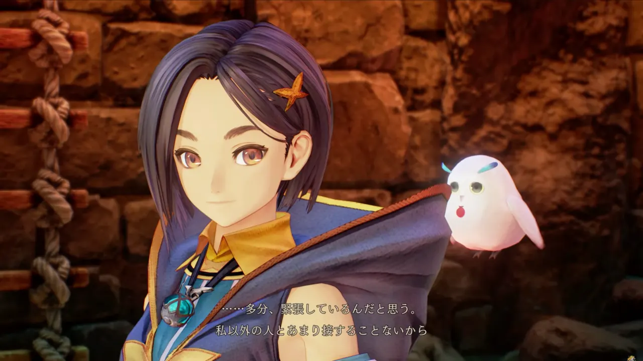Game dialogue in Japanese before MeoW OCR translation